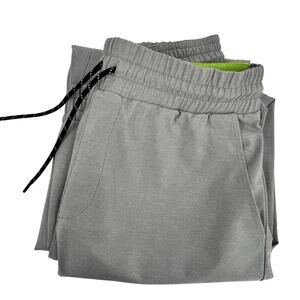 Beastmode Pants Mens Large Gray Activewear Jogger Elastic Waist + Pockets